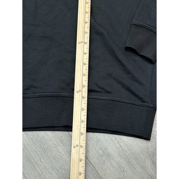 NWT Outdoor Voices Womens Black Cotton Classic Pickup Sweatshirt Comfy Size S - Picture 10 of 11